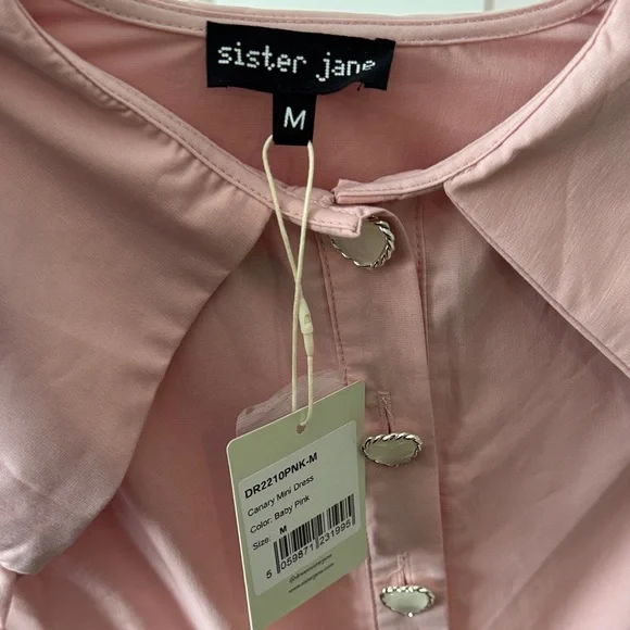 Sister Jane Pink Mini Ruffled Dress - Picture 2 of 3